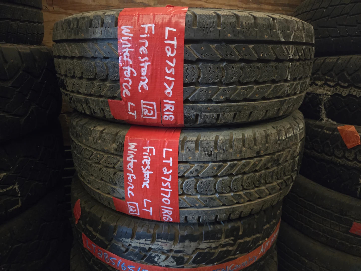 Firestone Winterforce LT Tires LT275/70R18