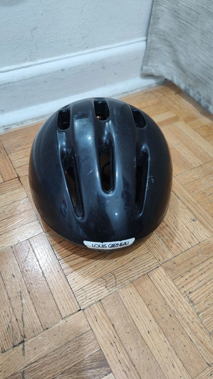 Louis Garneau Youth Bicycle Helmet - Black Adjustable Kids