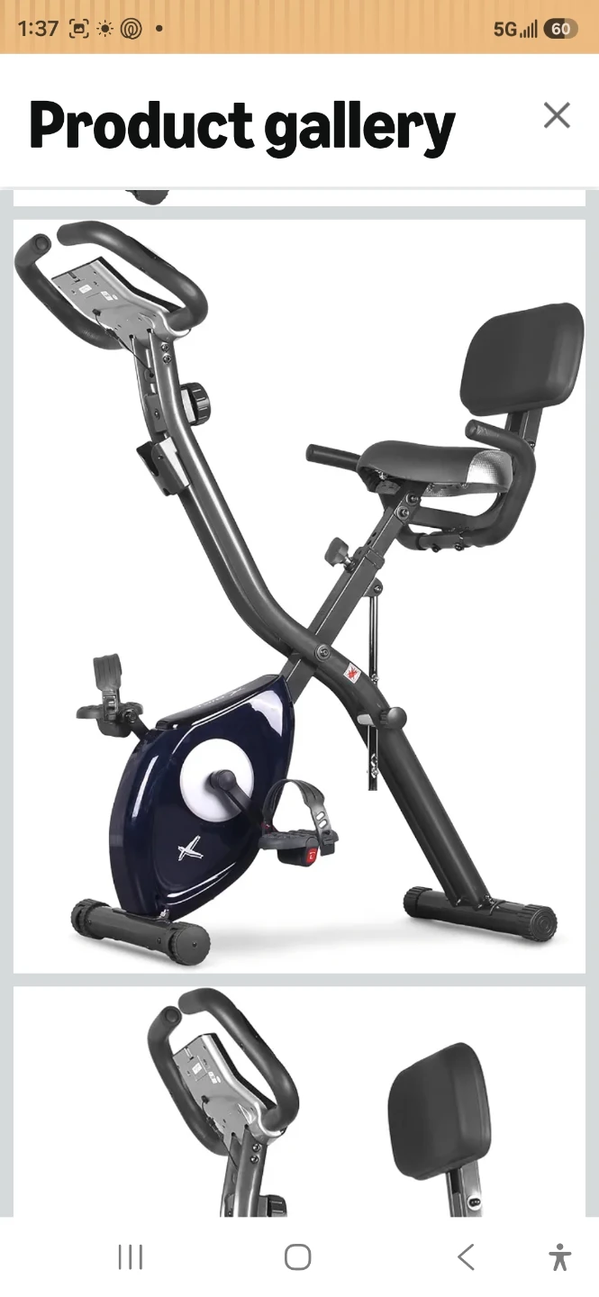 3-in-1 Folding Exercise Bike
