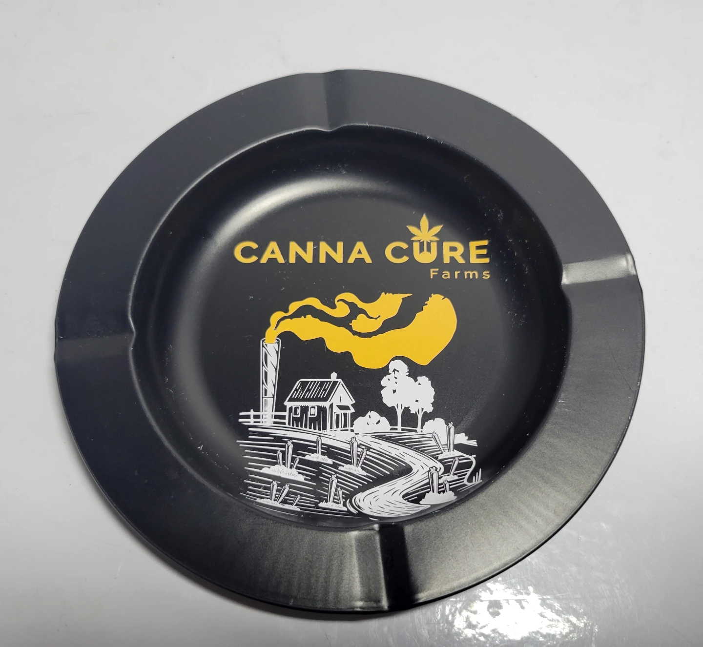 Canna Cure Farms Metal Ashtray - photo 2