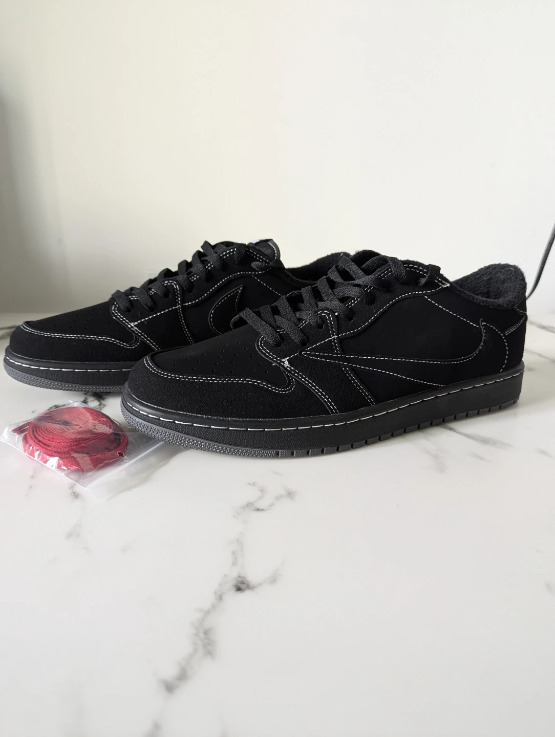 Travis Scott x Jordan Black Phantom Sneakers