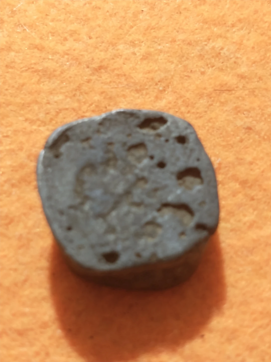 Late medieval chunky Indian coin, likely Mogul