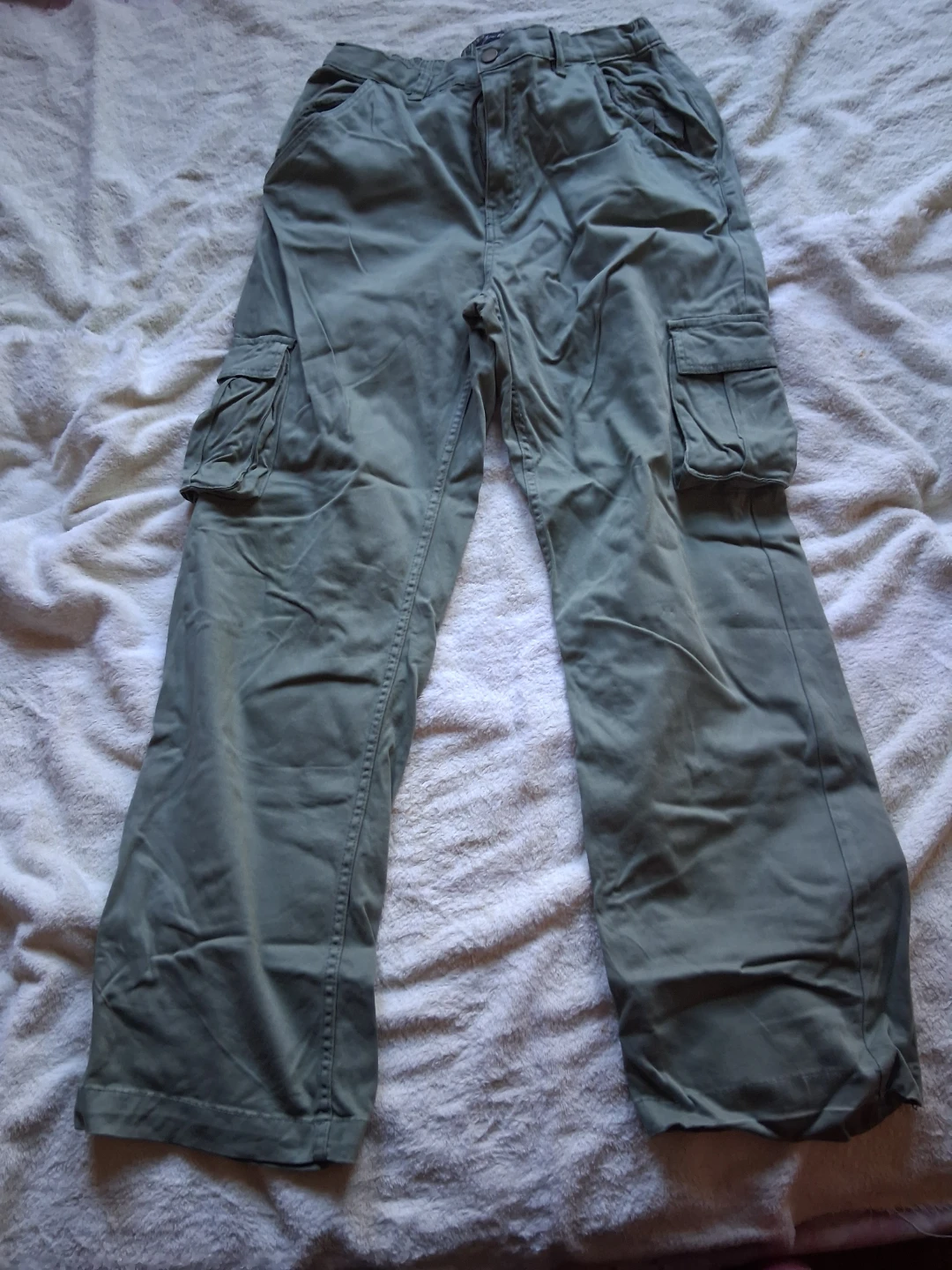 Cara Vera Signature Cargo Pants Olive XL