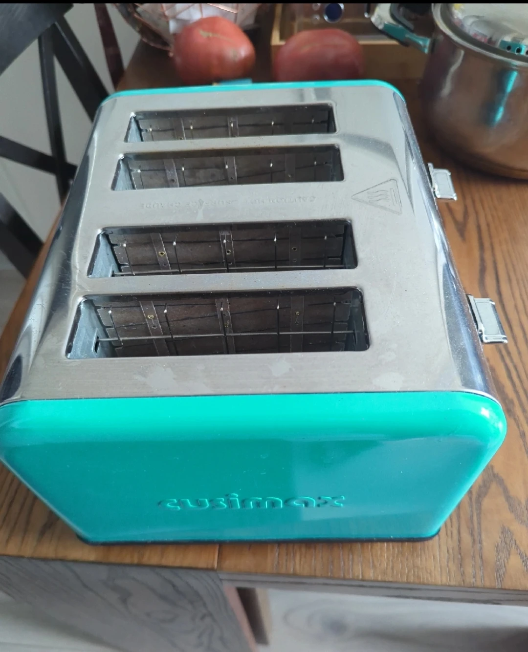 Cusimax 4-Slice Stainless Steel Toaster 🏈 - photo 2