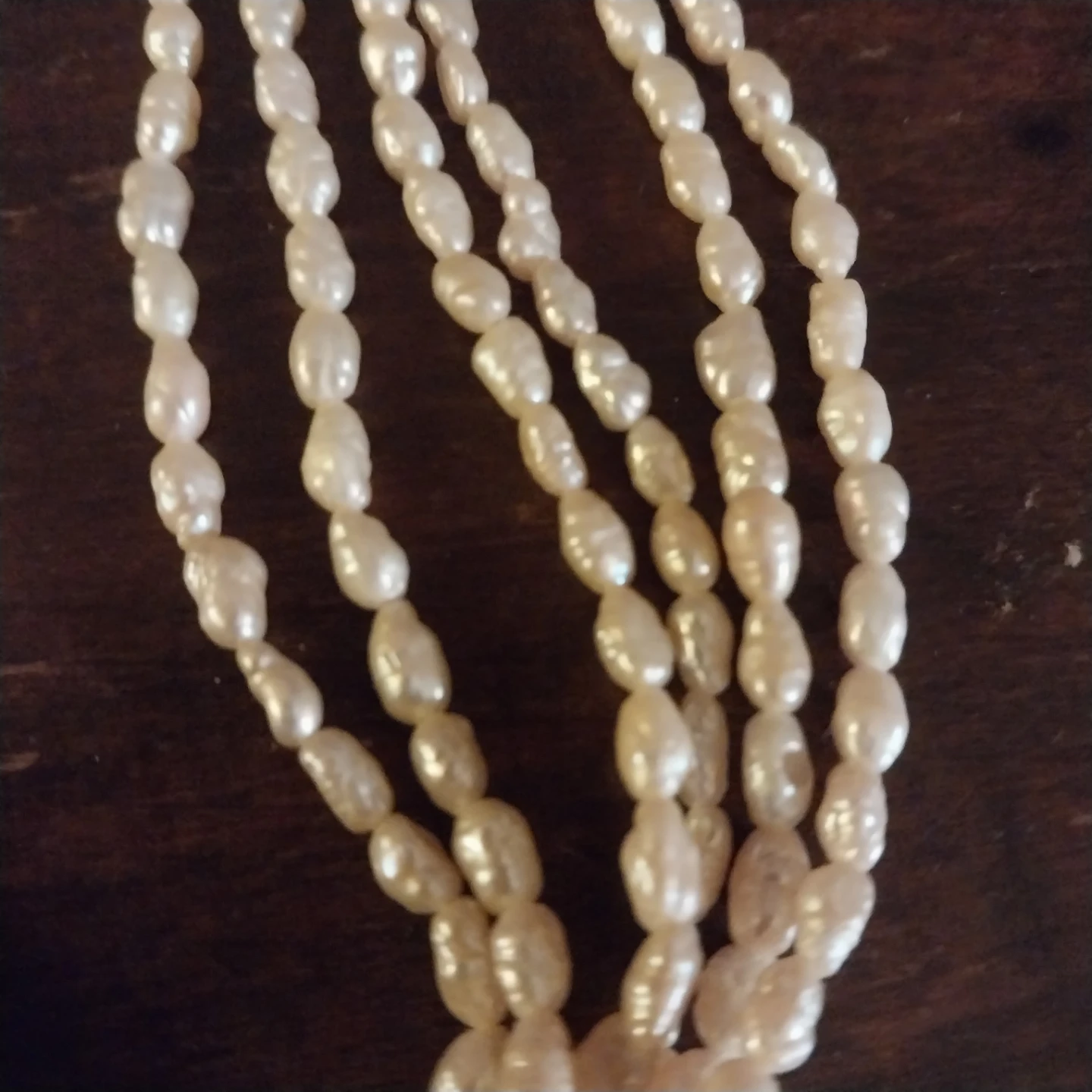 Multi-strand Seed Pearl Necklace - photo 2