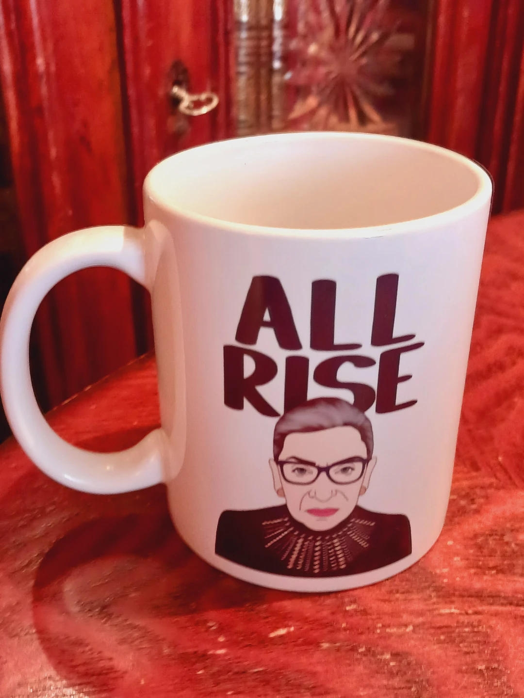 New !! Ruth Bader Ginsburg All Rise Ceramic Mug - photo 5