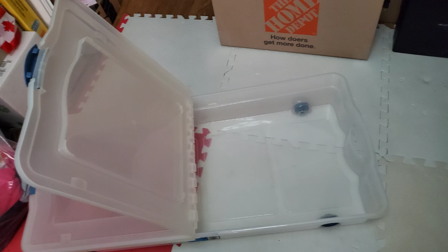 Under-bed storage bins with wheels - photo 5