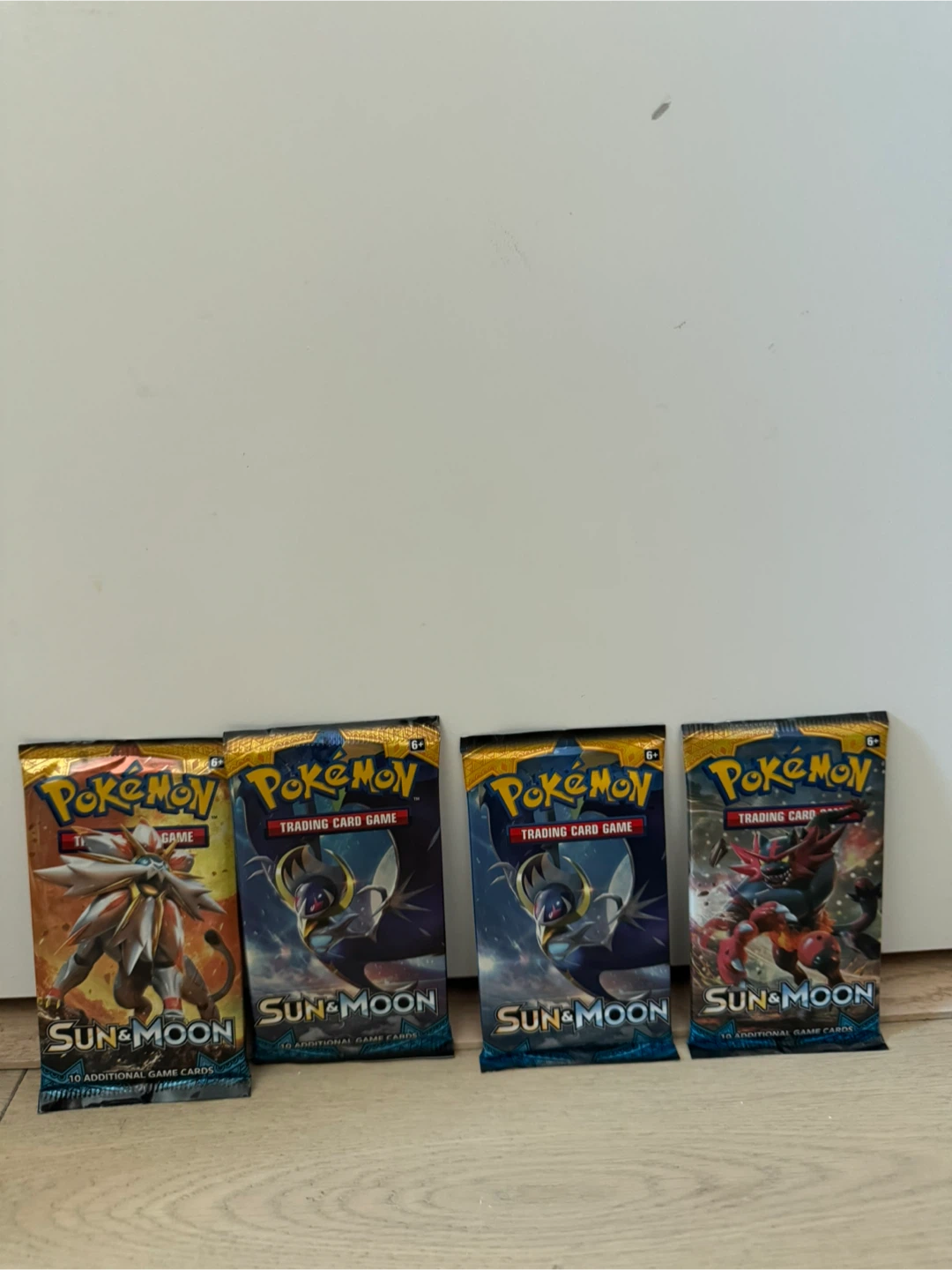 Sun and moon booster packs