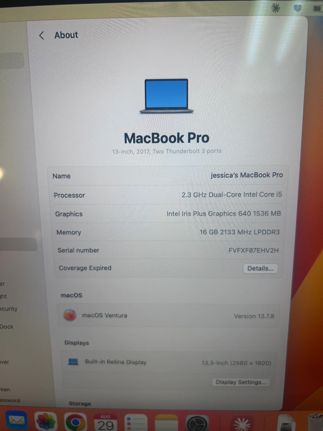 Apple MacBook Pro 13-inch 2017 - photo 4