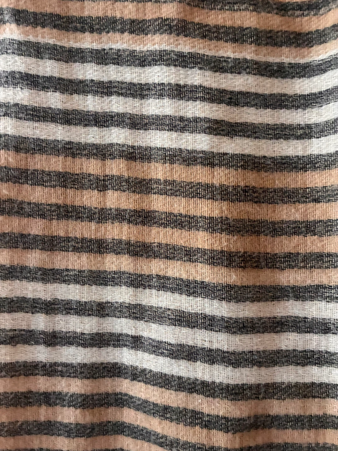 Striped Neutral Patterned Scarf - photo 2