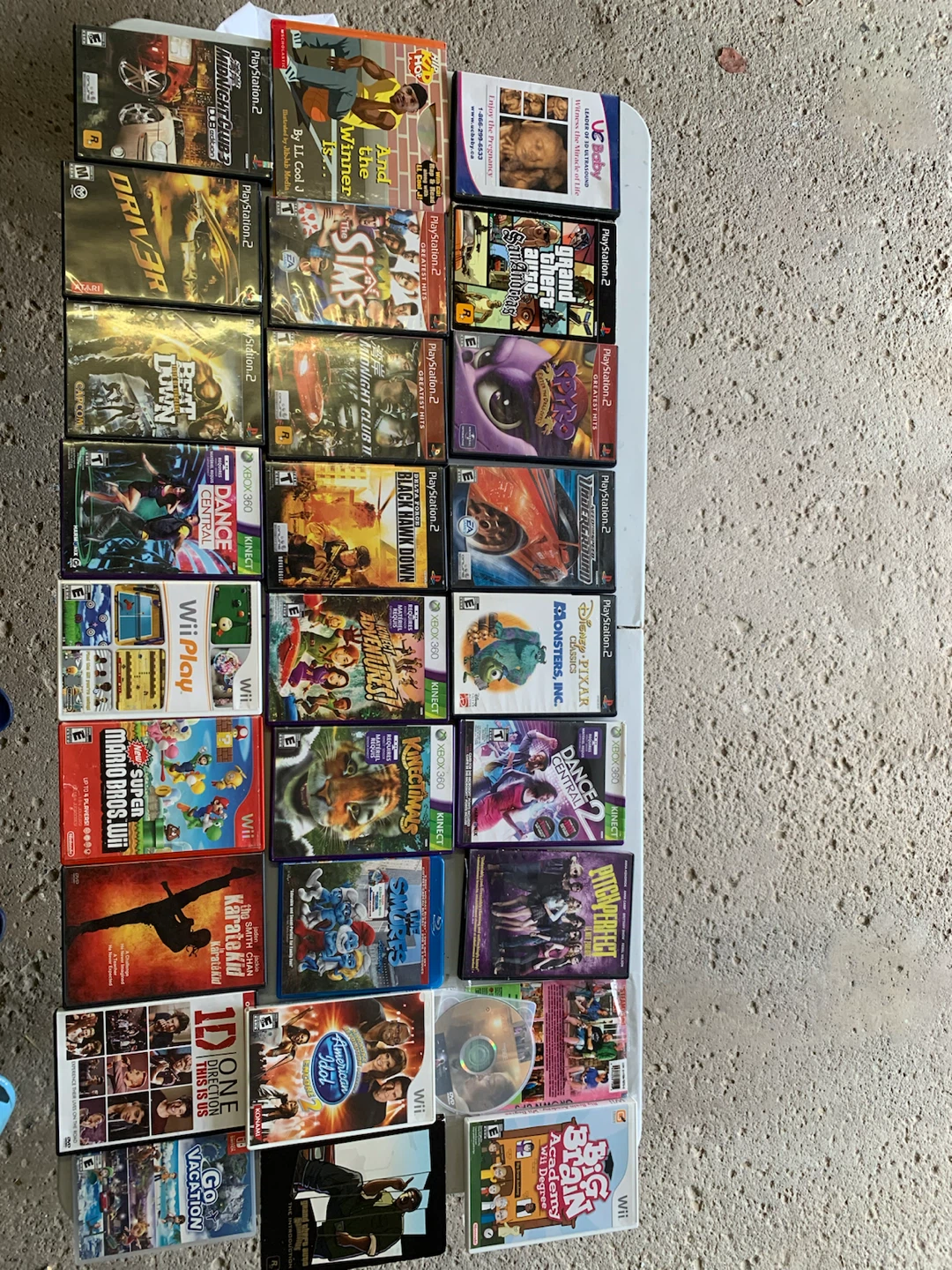 PlayStation 2, Xbox 360, Wii, and PS4 Bundle