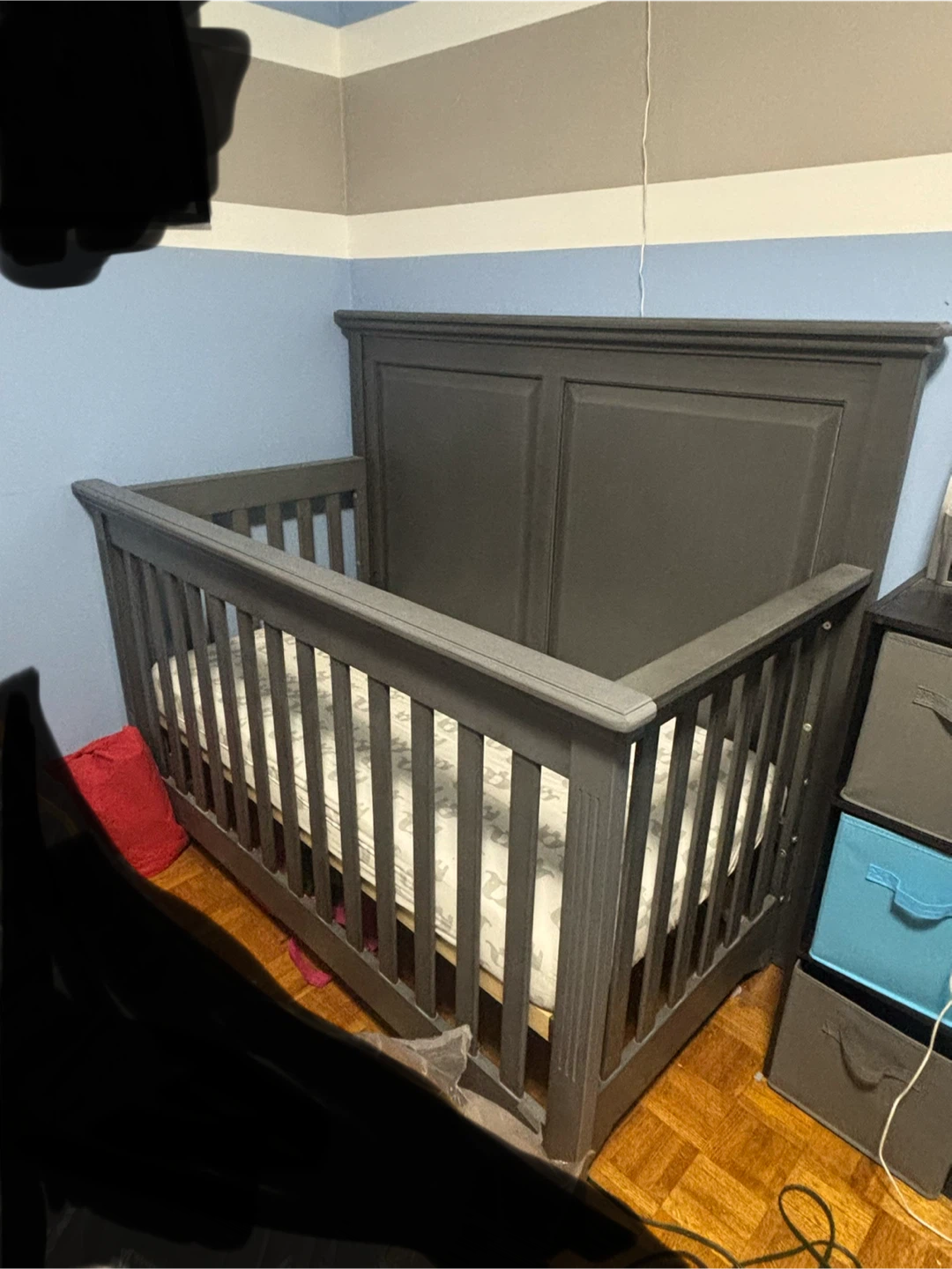 Adams Universal Crib Rails - Granite