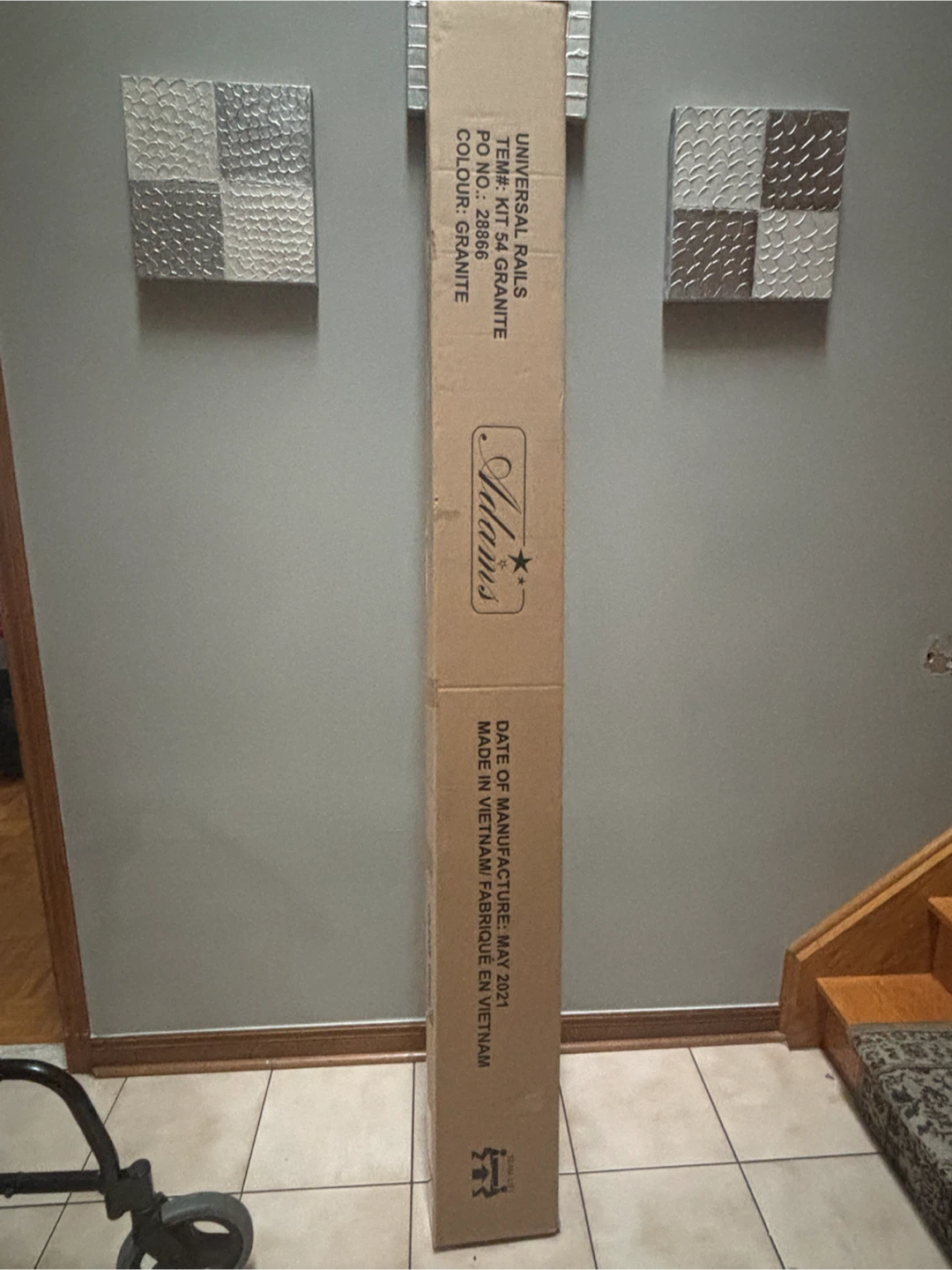 Adams Universal Crib Rails - Granite - photo 3
