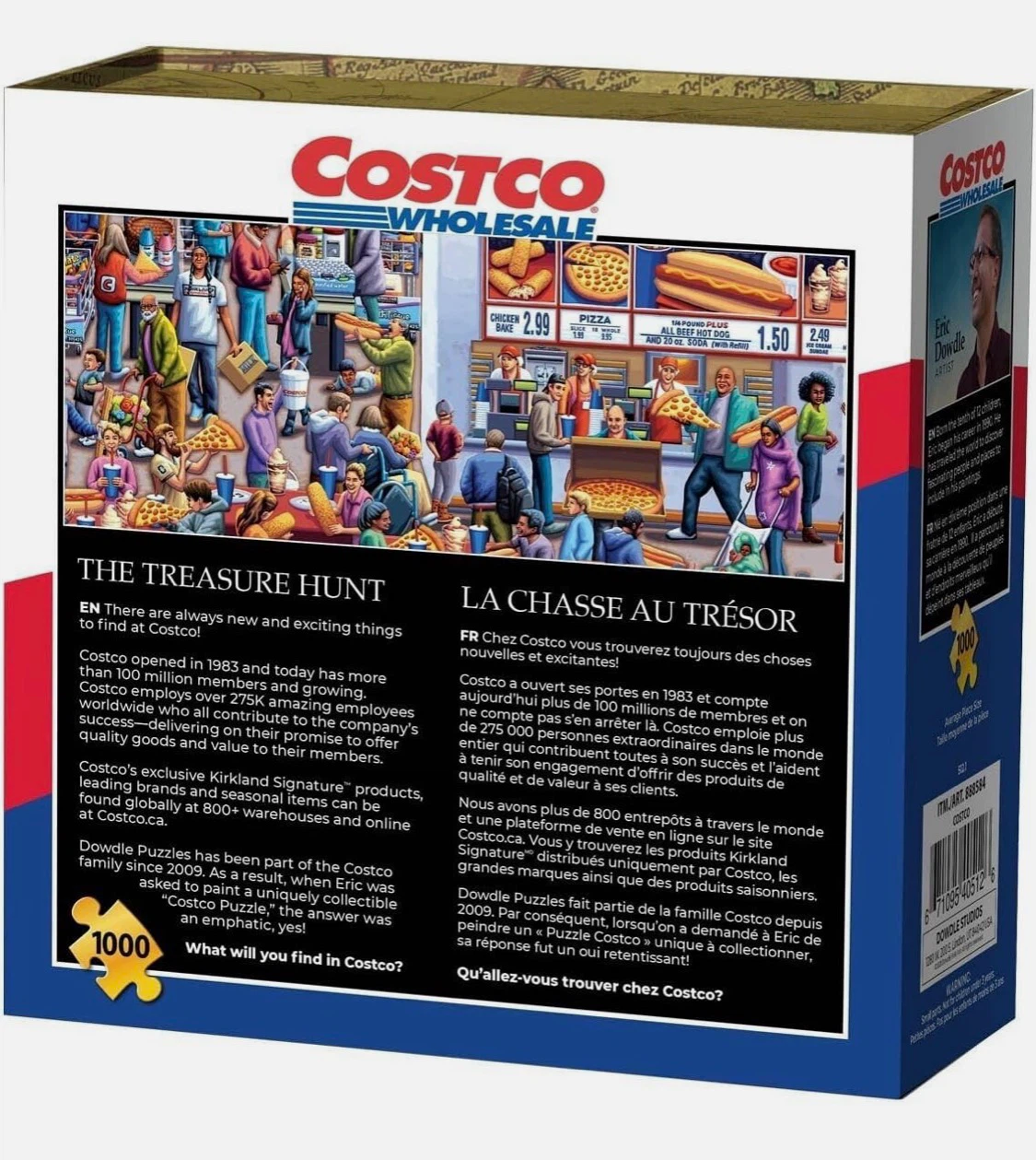 New Costco The Treasure Hunt Puzzle - 1000 Pcs - photo 2