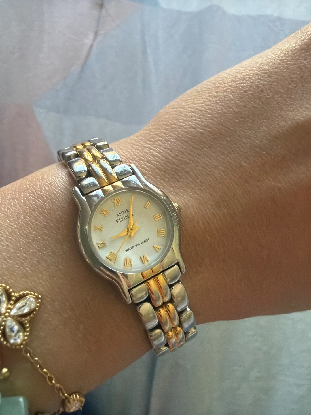 Anne Klein Two-Tone Wrist Watch