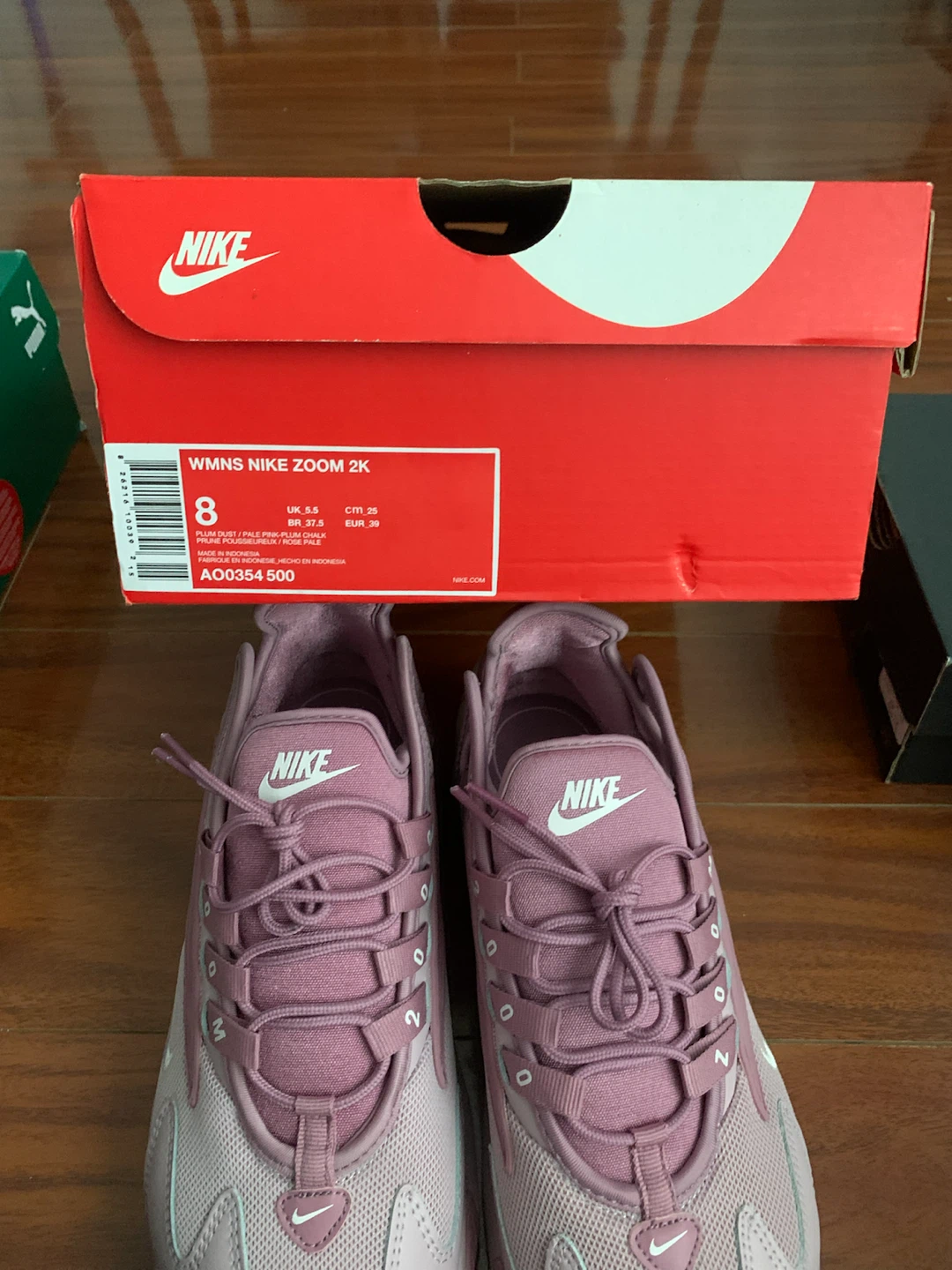 Nike Zoom 2K Women's Pink Sneakers Size 8 - photo 3