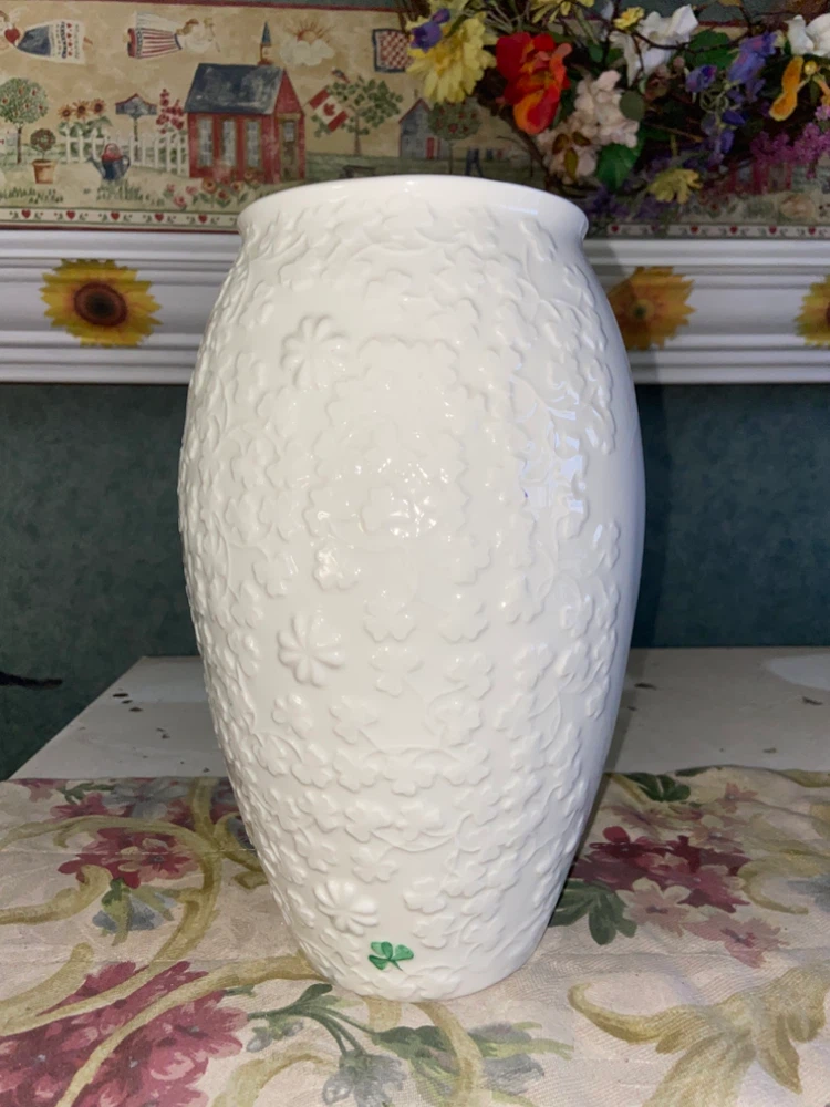 Belleek "Seize the Day" Vase