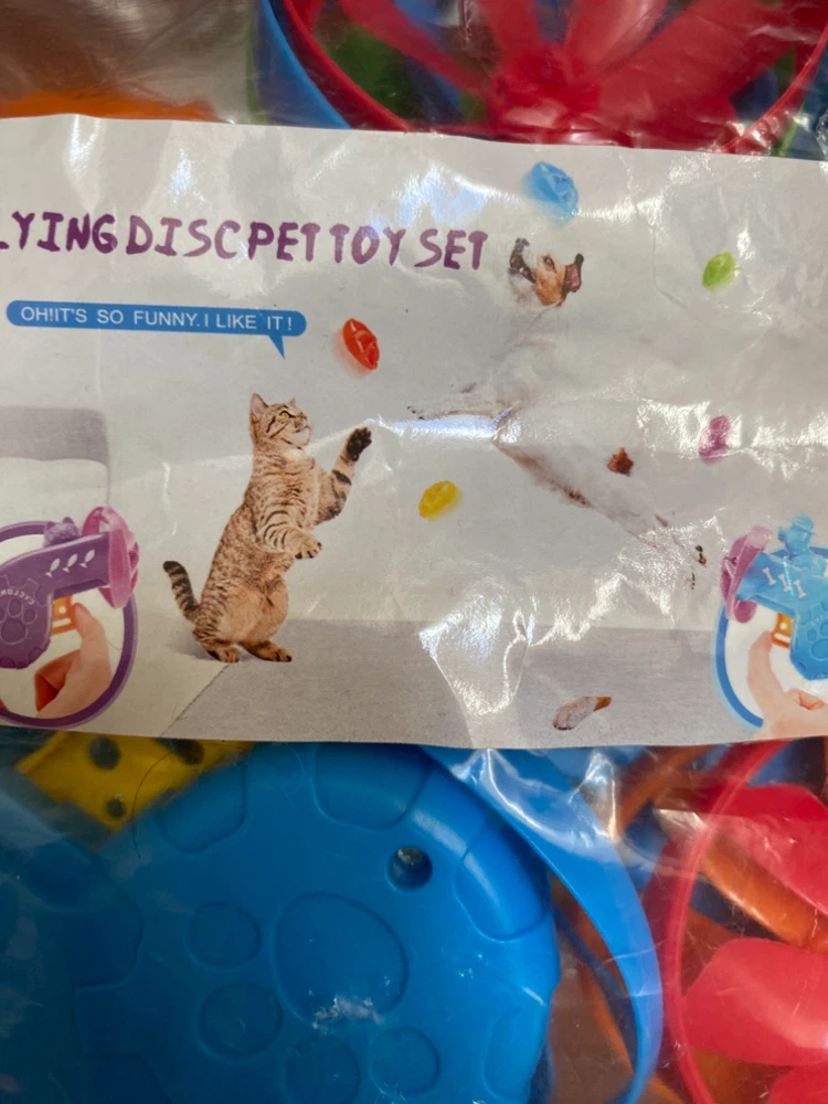 Flying Disc Pet Toy Set - photo 4