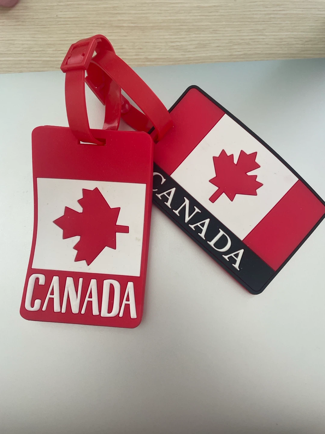 Set of 2 Canada Luggage Tags