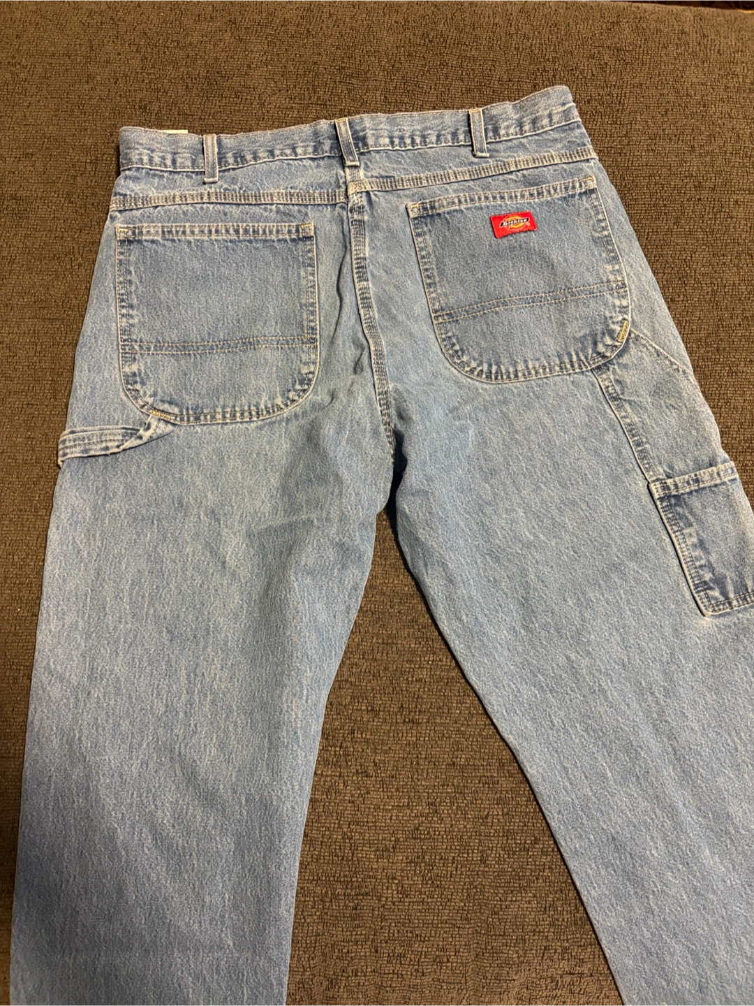 Dickies Light Wash Denim Carpenter Jeans - photo 2