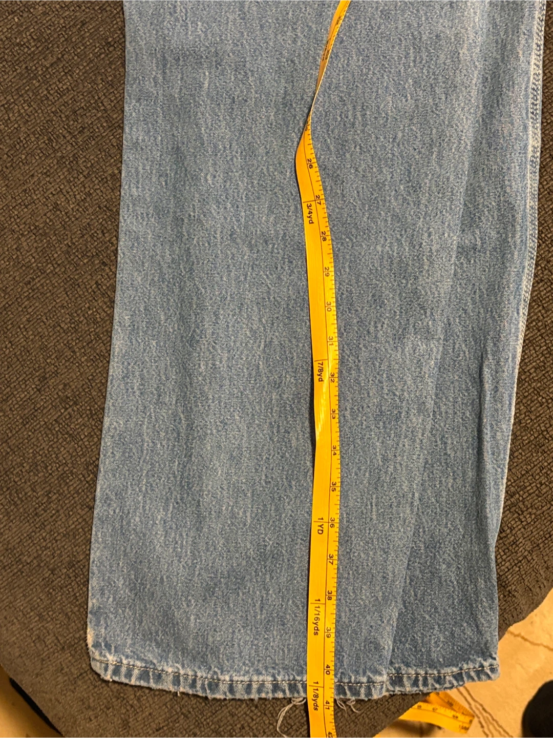 Dickies Light Wash Denim Carpenter Jeans - photo 3
