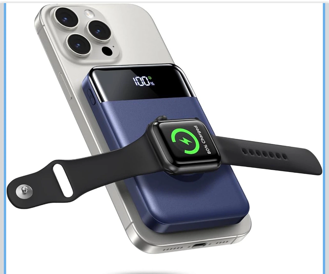 10000mAh Magnetic Wireless Power Bank