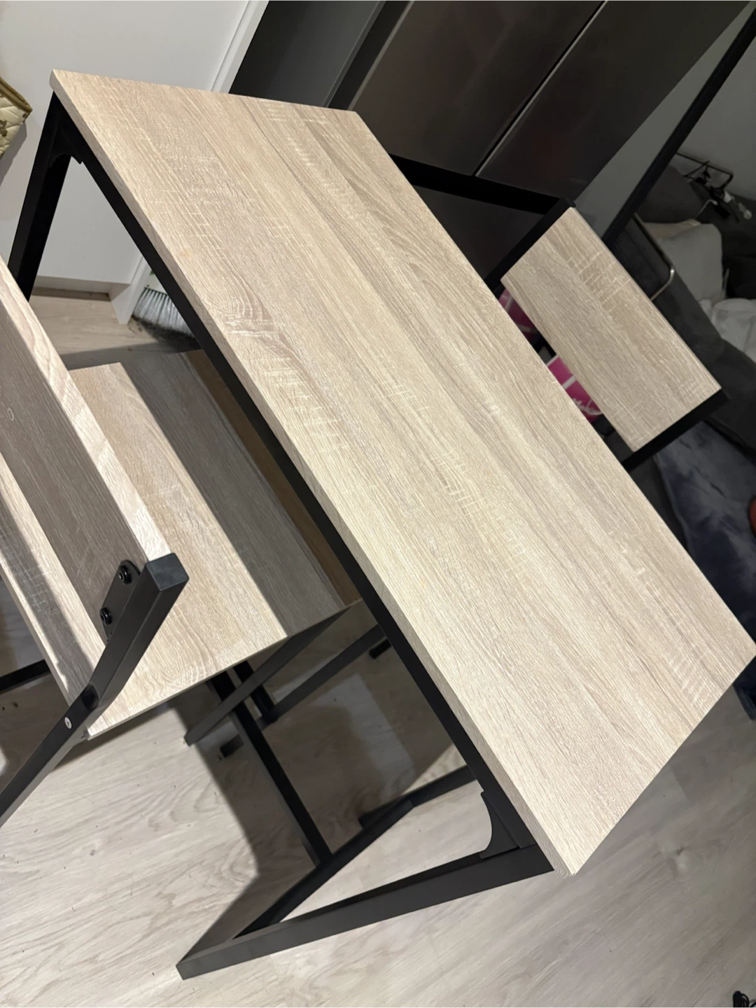 3-Piece Counter Height Dining Set with Stools
