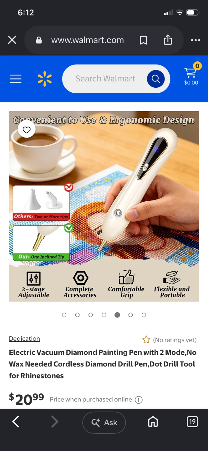 Electric Diamond Painting Pen with 2 Modes - photo 4