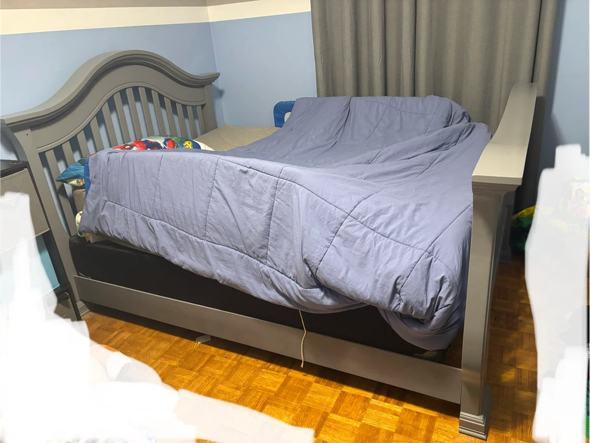 Convertible Grey Crib