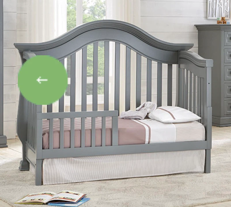 Convertible Grey Crib - photo 4