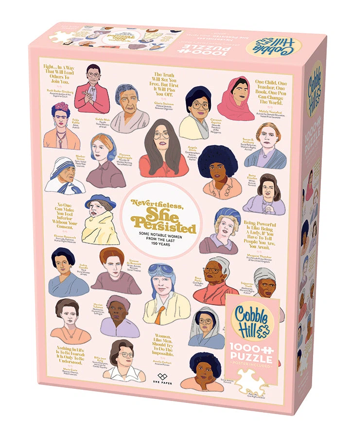 New Cobble Hill: Nevertheless, She Persisted 1000 pc puzzle