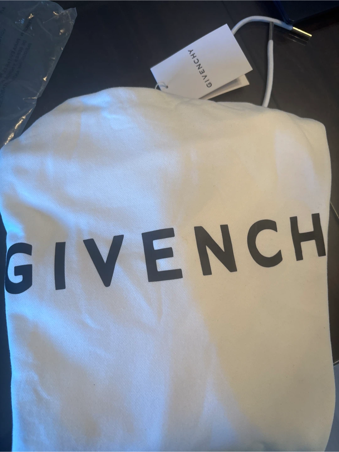 Givenchy Off-White Logo Hoodie - photo 3