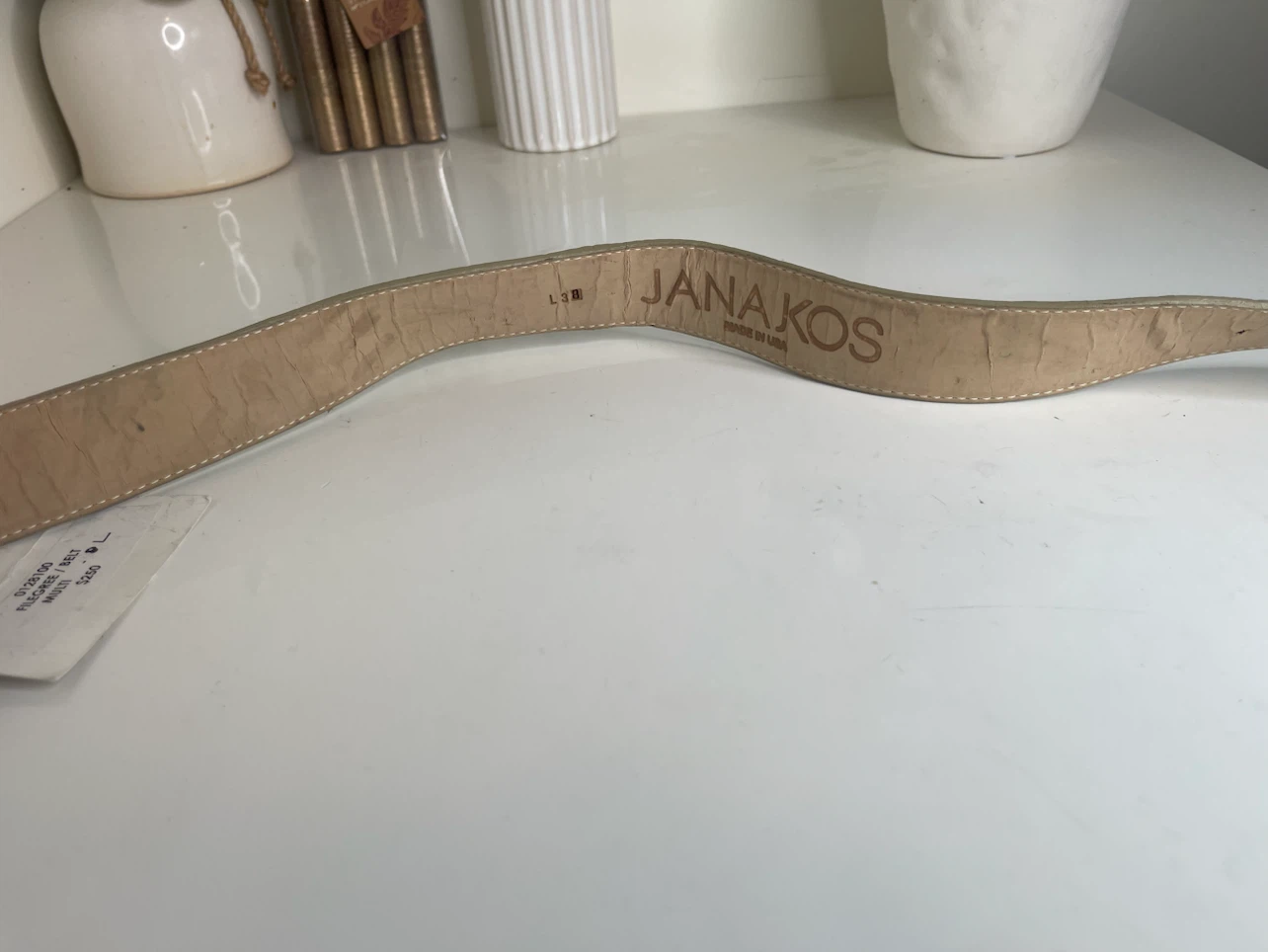 Janakos Filigree Belt - Size L - photo 2
