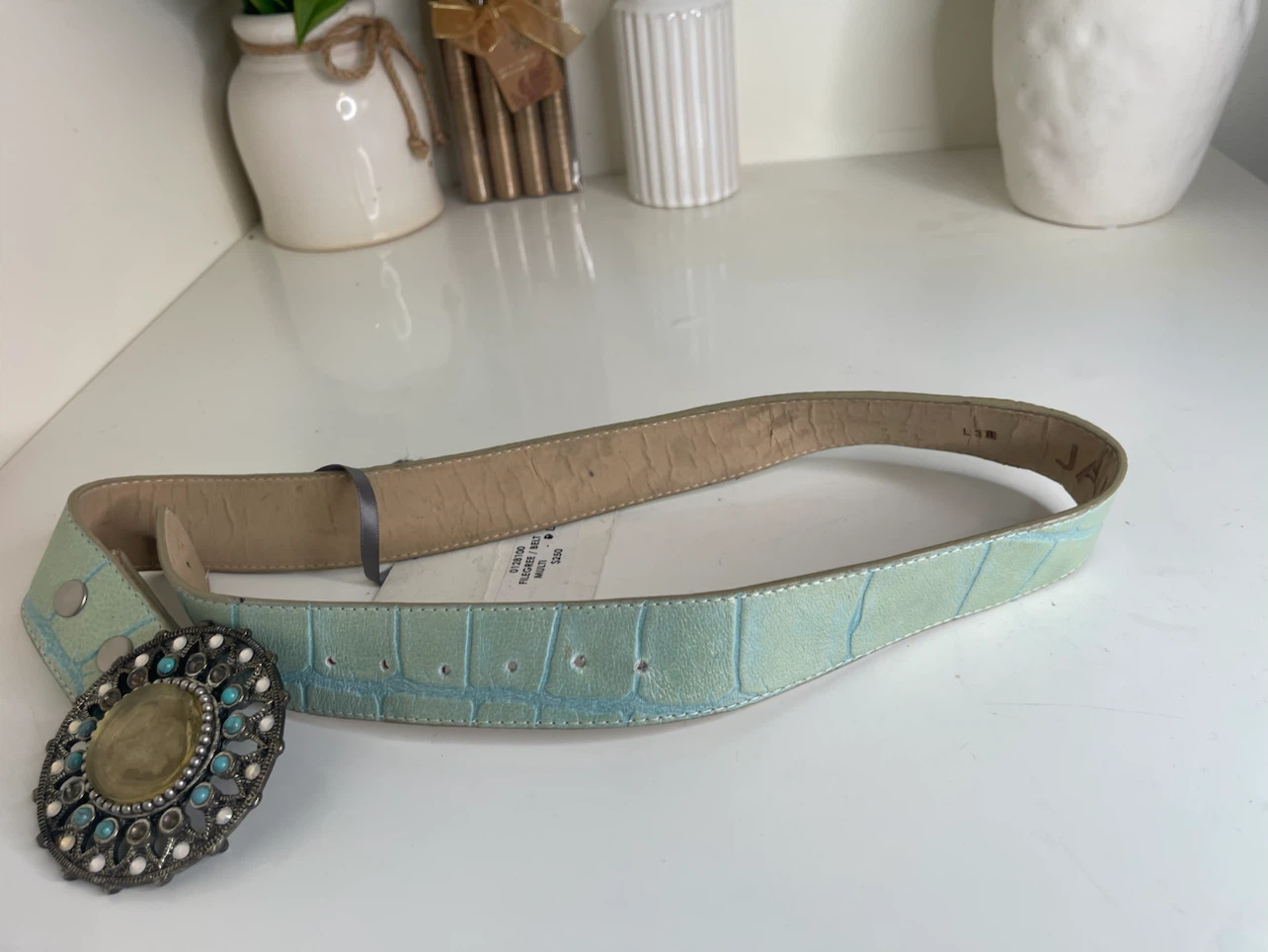 Janakos Filigree Belt - Size L - photo 3