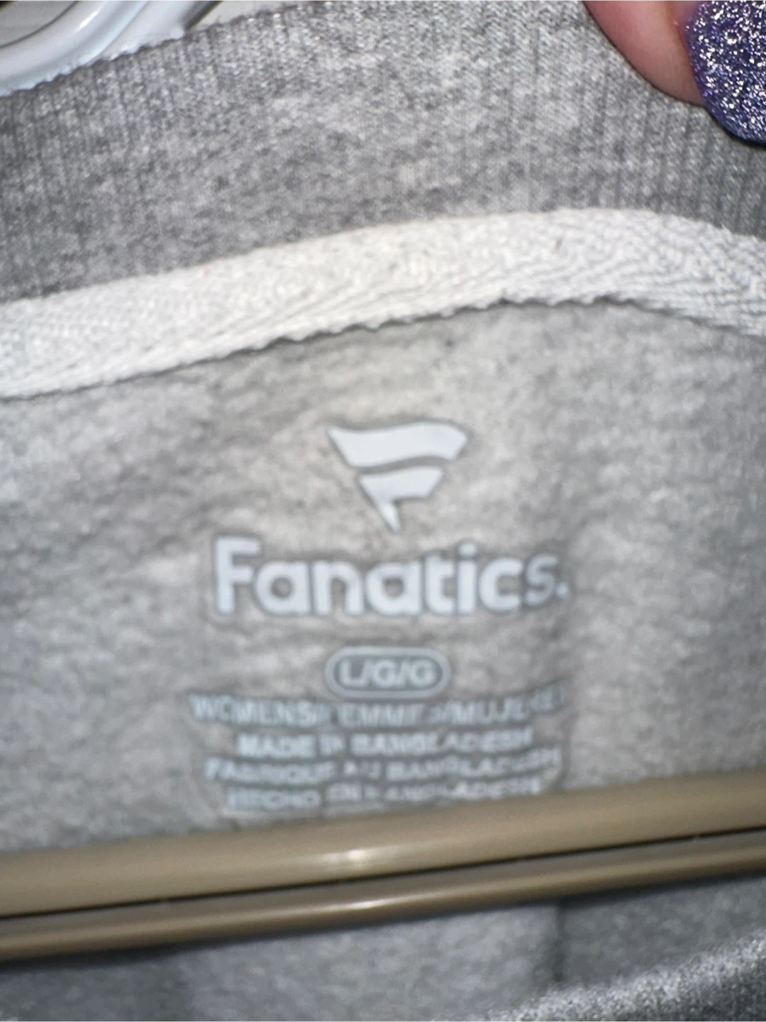 Fanatics Buffalo Bills Grey Crewneck Sweatshirt - photo 3