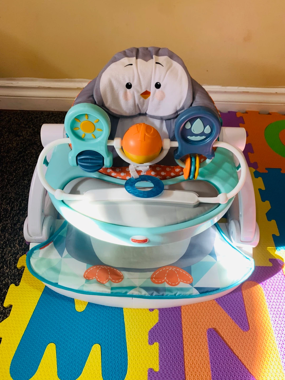 Fisher-Price Sit-Me-Up Floor Seat Penguin
