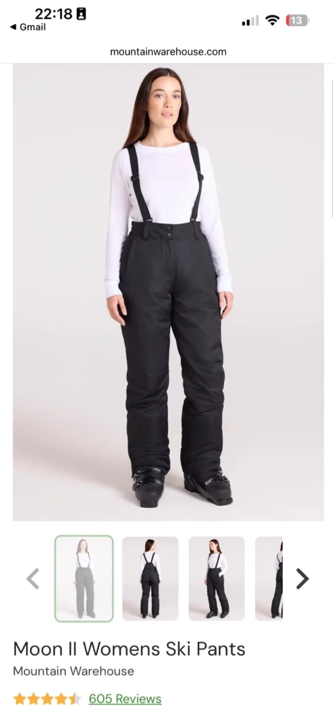 Mountain Warehouse Moon II Womens Ski Pants