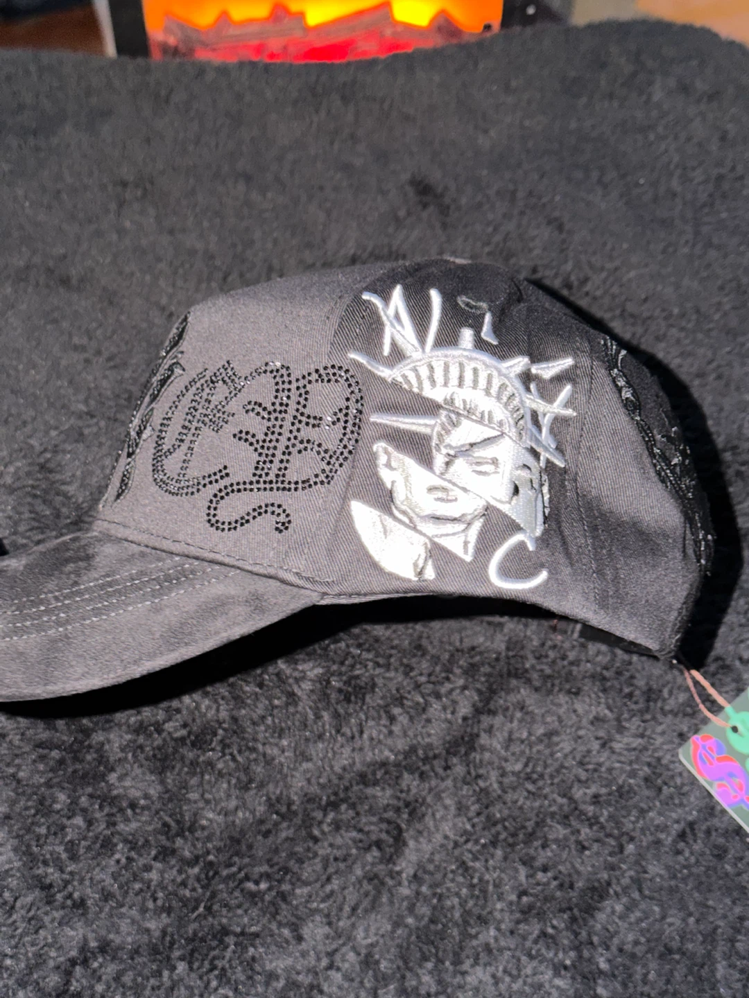 RH Make Money NYC Statue of Liberty Baseball Cap