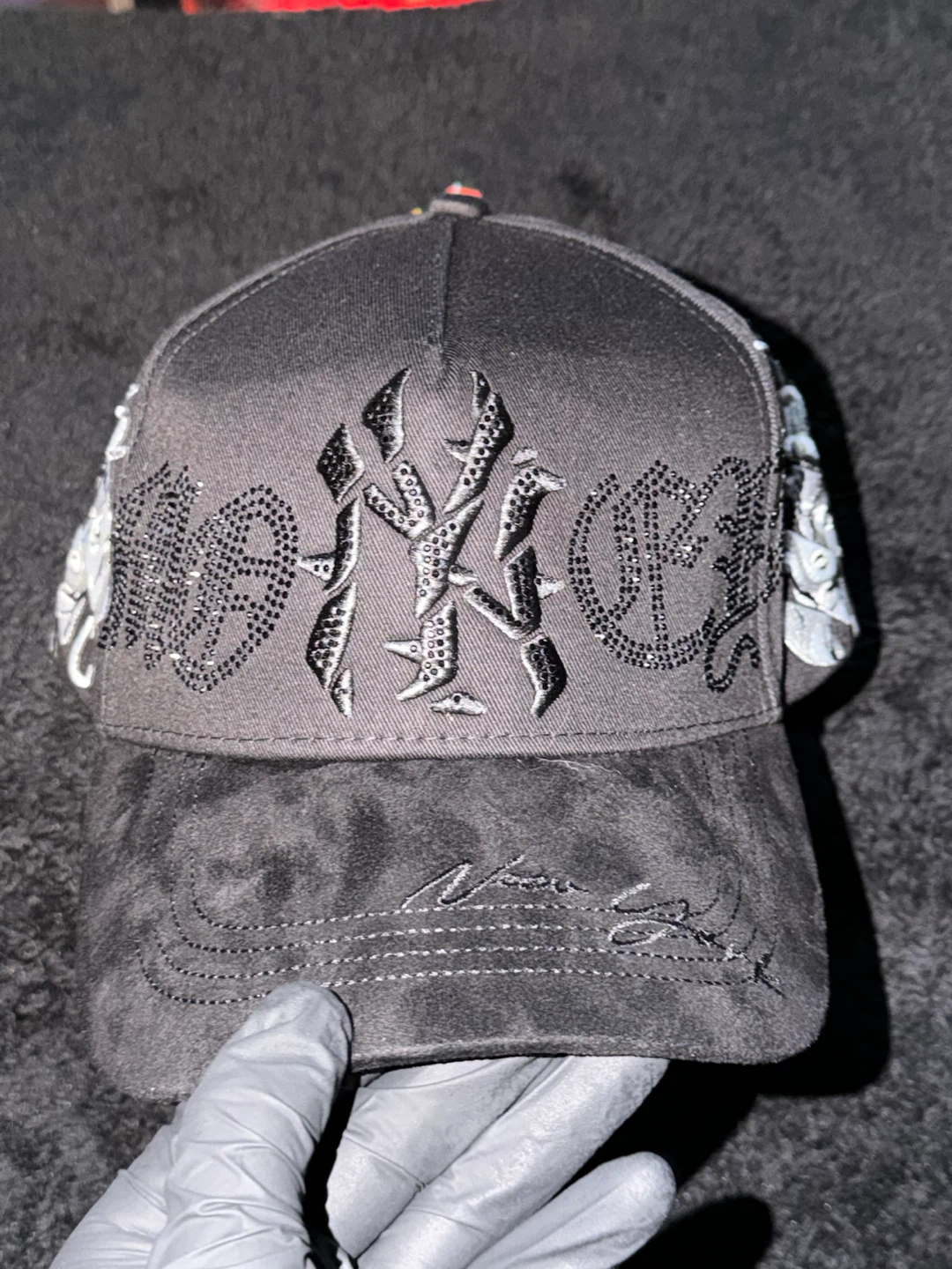 RH Make Money NYC Statue of Liberty Baseball Cap - photo 3