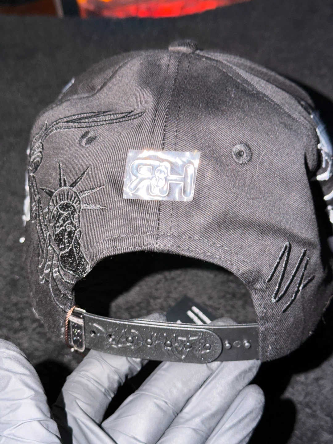 RH Make Money NYC Statue of Liberty Baseball Cap - photo 5