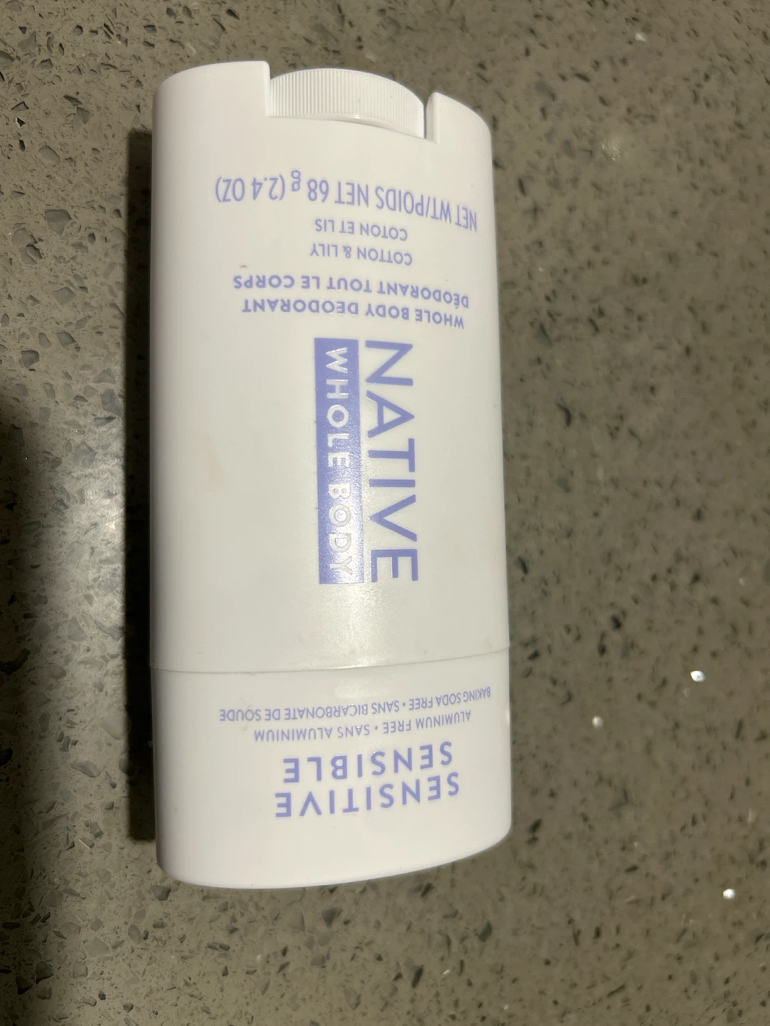 Native Whole Body Deodorant Cotton & Lily 68g