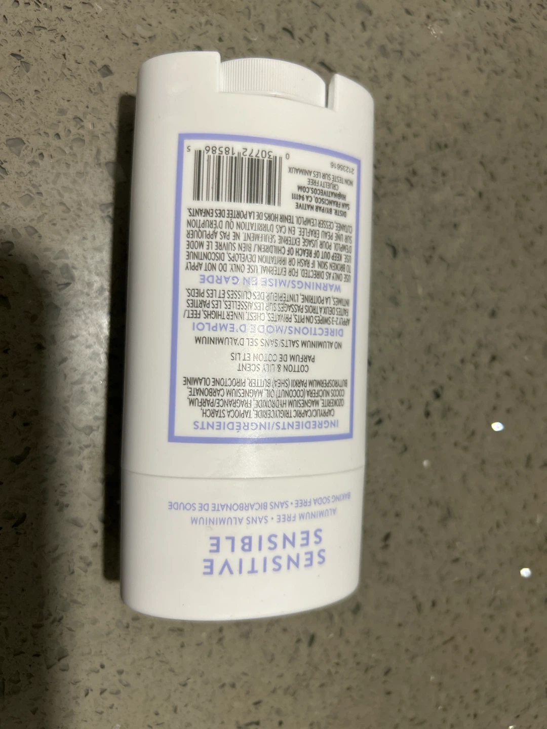 Native Whole Body Deodorant Cotton & Lily 68g - photo 2
