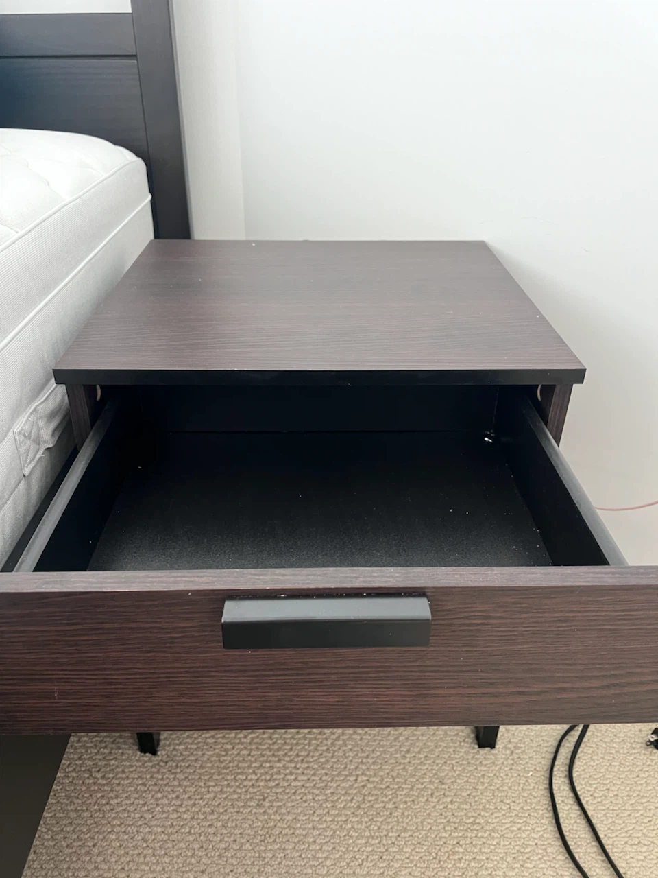 IKEA Trysil Nightstand Dark Brown - photo 5