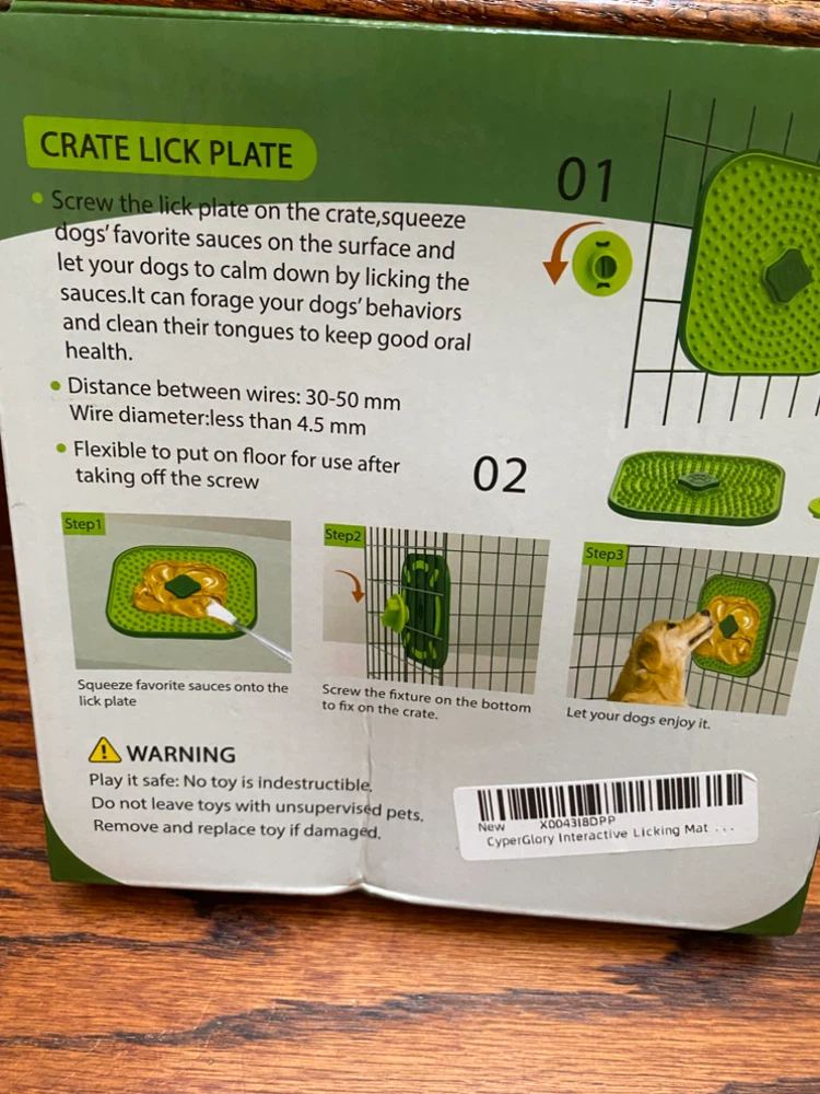 Crate Lick Plate for Dogs - photo 4