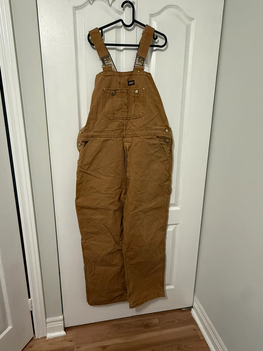 Dickies Brown Bib Work Overalls