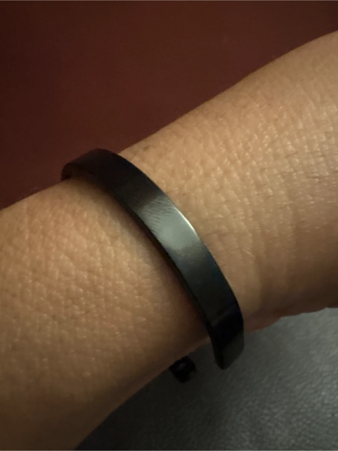 NEW  Authentic Kalm Black Bangle Bracelet - photo 3