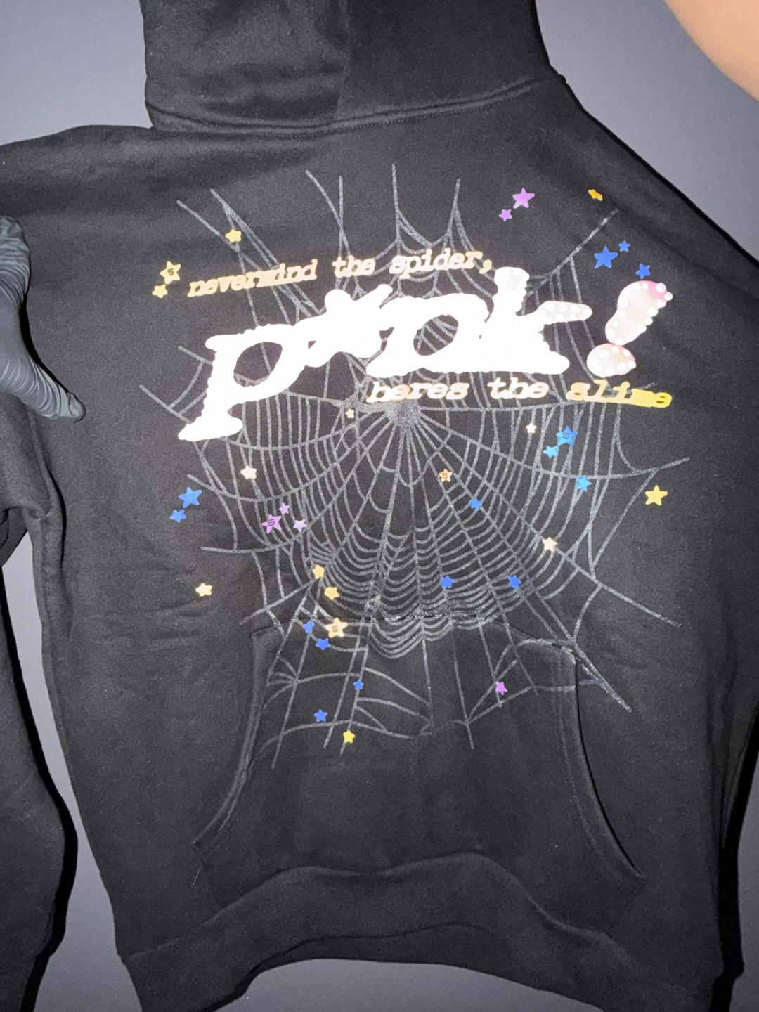 Spiderweb Graphic Hoodie - photo 2