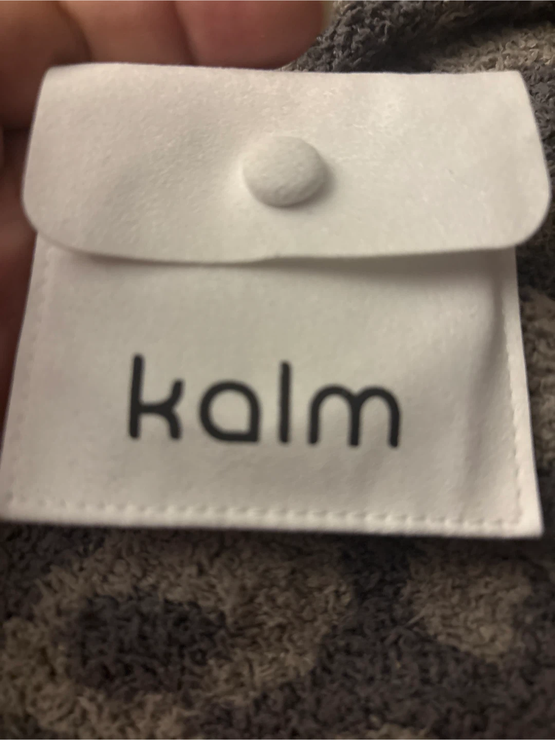 NEW  Authentic Kalm Black Bangle Bracelet - photo 5