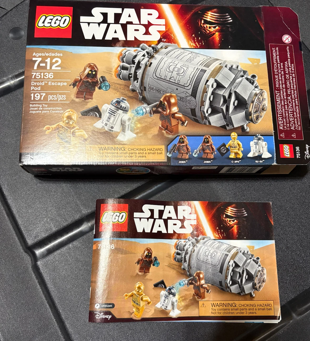 LEGO Star Wars Droid Escape Pod 75136