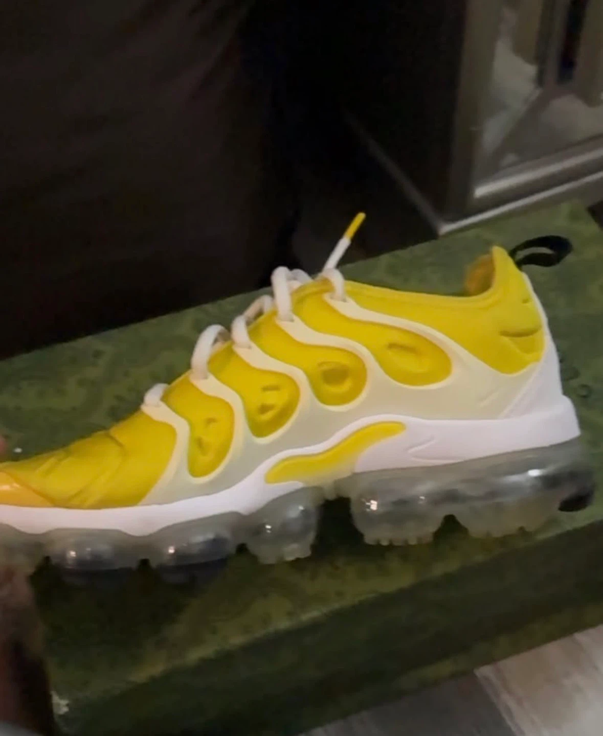 Nike Air VaporMax Plus Yellow Sneakers - photo 2
